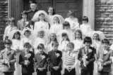 First Communicants outside St Marys