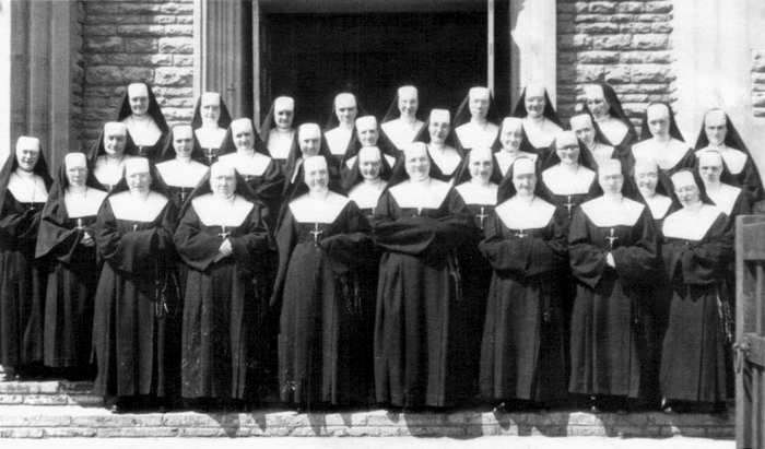 Sisters Outside St Mary's